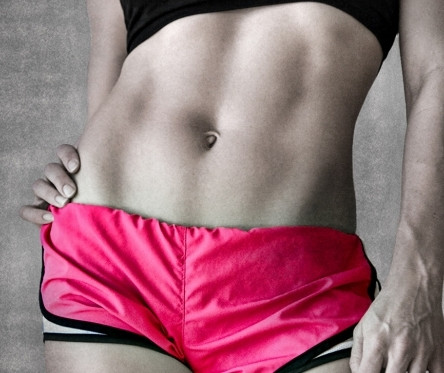 female fit abs
