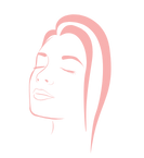 female face pink icon